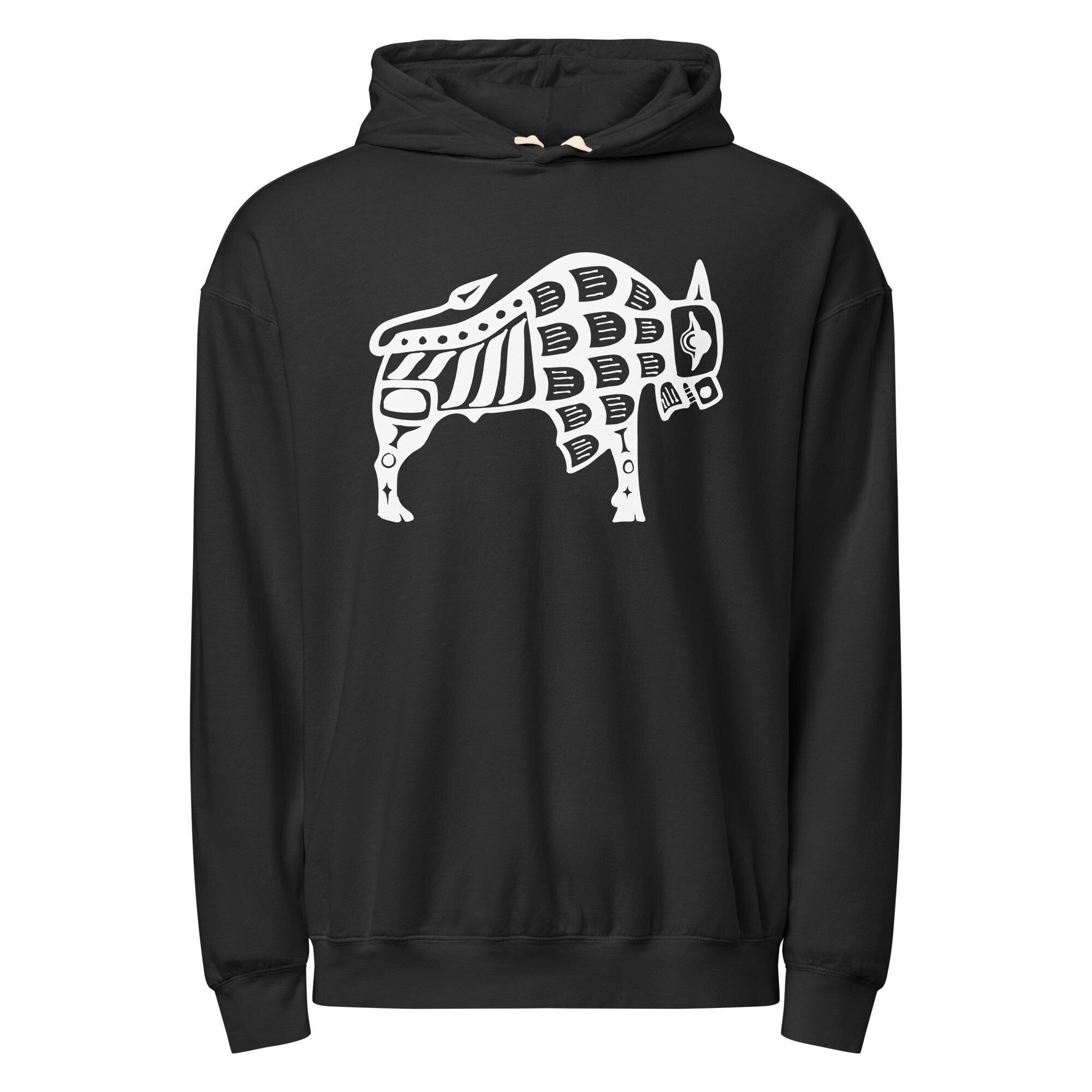 The Buffalo (T-Shirt/Crewneck/Hoodie) Hand-Drawn Spirit Animal