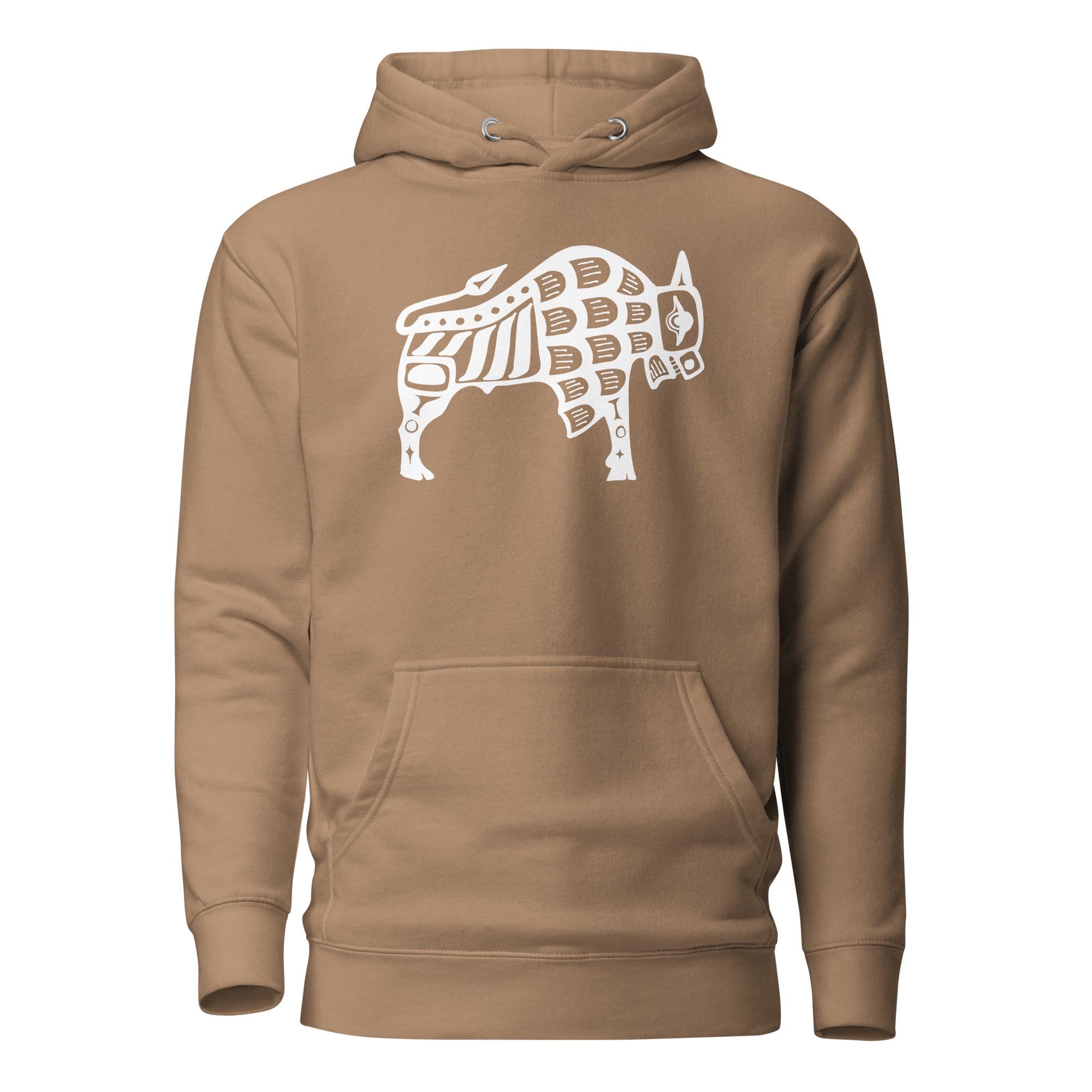 The Buffalo (T-Shirt/Crewneck/Hoodie) Hand-Drawn Spirit Animal