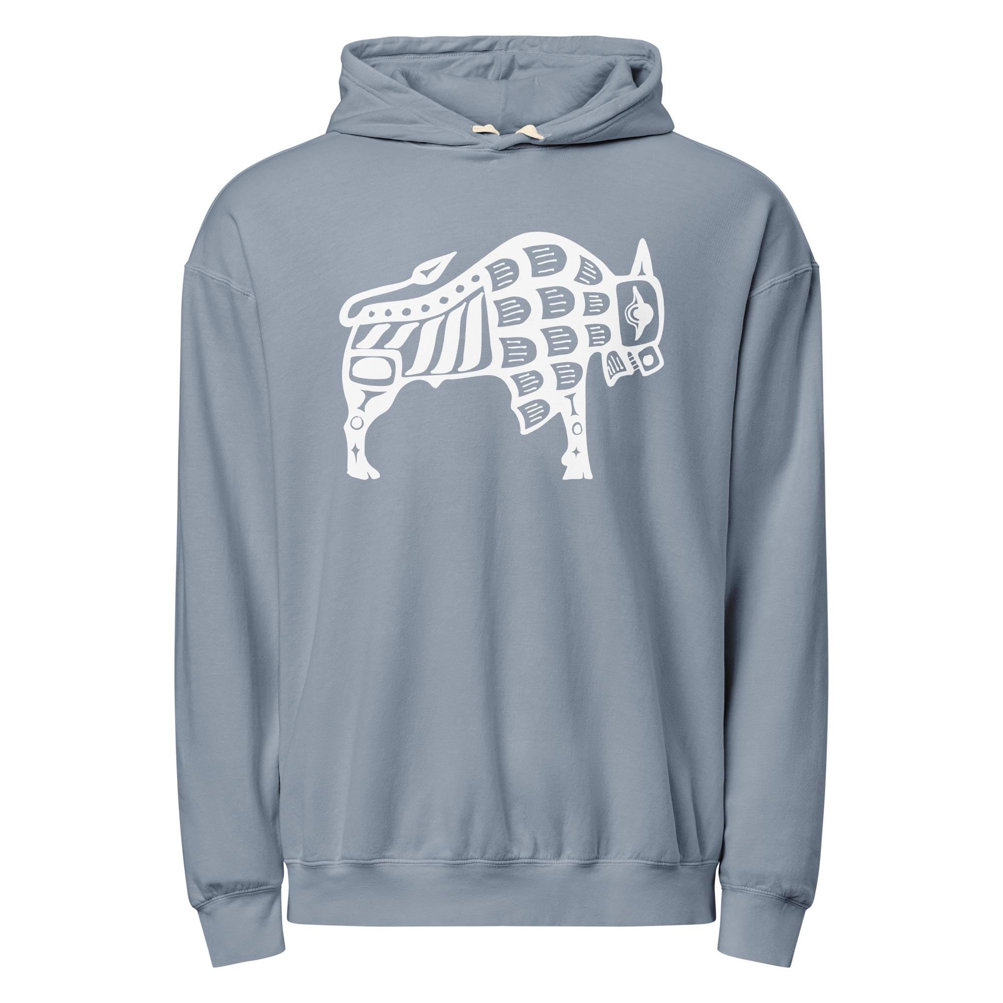 The Buffalo (T-Shirt/Crewneck/Hoodie) Hand-Drawn Spirit Animal