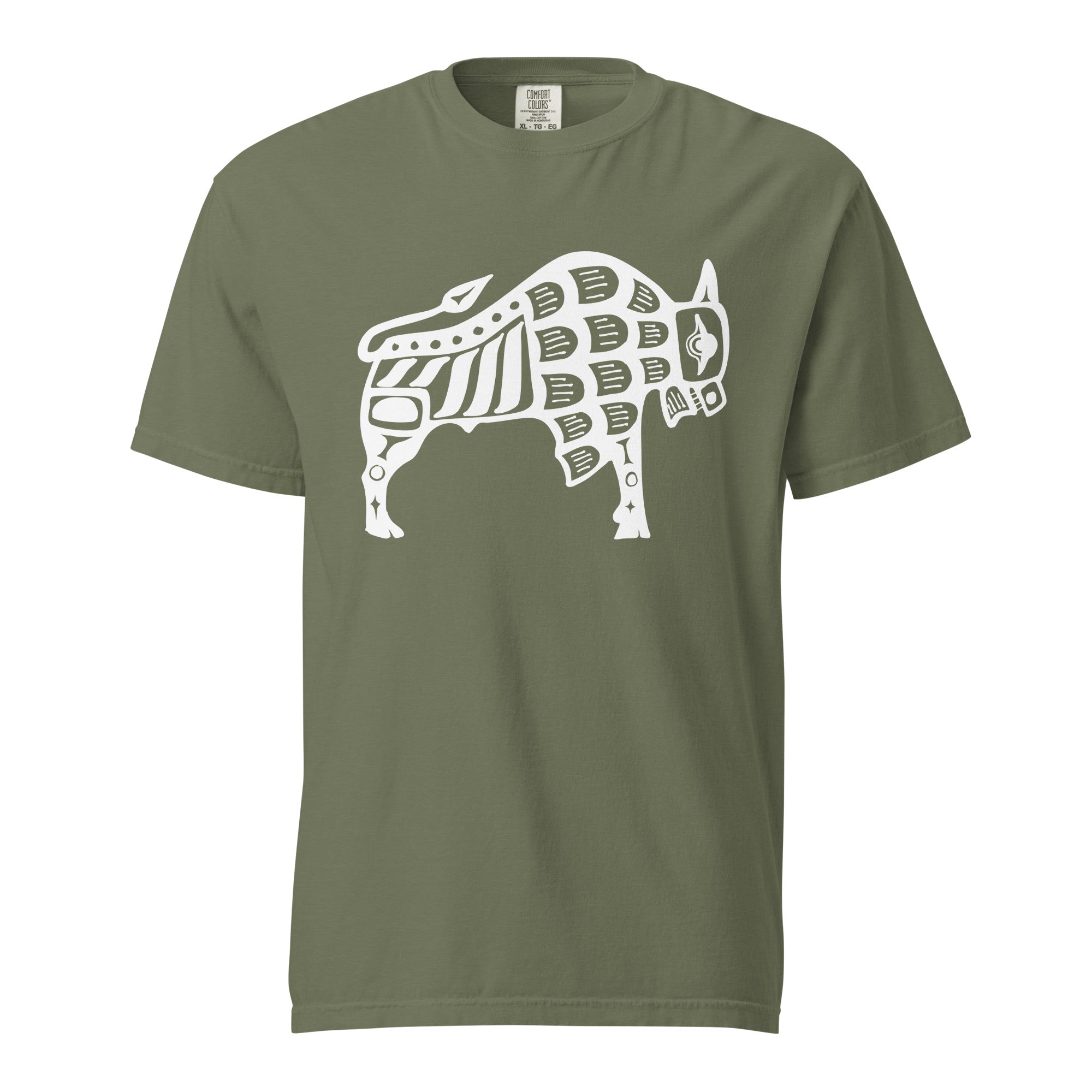 The Buffalo (T-Shirt/Crewneck/Hoodie) Hand-Drawn Spirit Animal