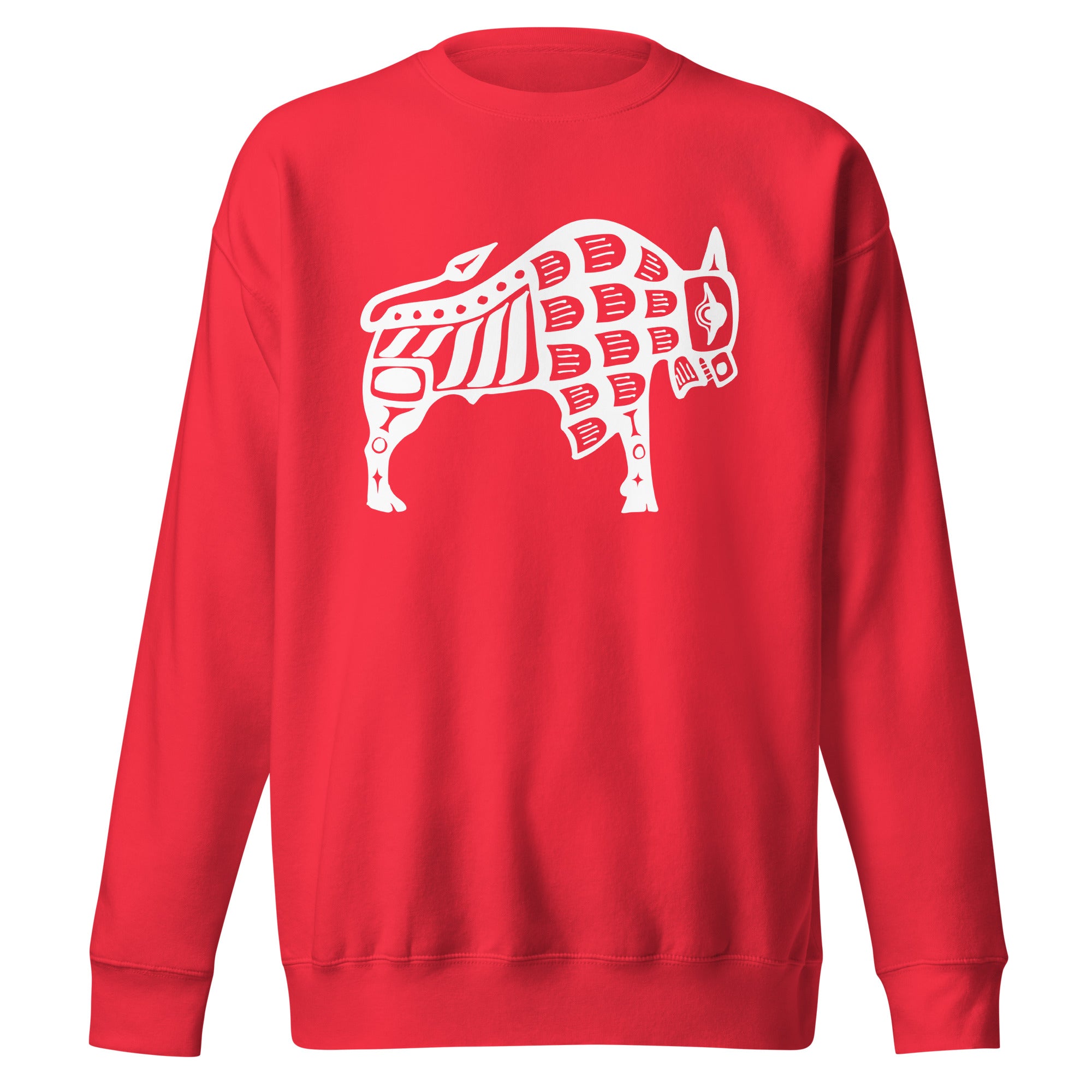 The Buffalo (T-Shirt/Crewneck/Hoodie) Hand-Drawn Spirit Animal